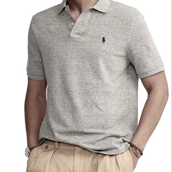 Polo Ralph Lauren Other - Polo Ralph Lauren heather gray polo shirt